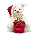 Steiff Santa Teddy Bear With Light